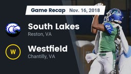 Recap: South Lakes  vs. Westfield  2018