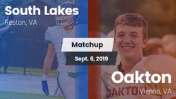 Matchup: South Lakes High vs. Oakton  2019