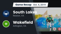Recap: South Lakes  vs. Wakefield  2019