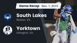 Recap: South Lakes  vs. Yorktown  2019