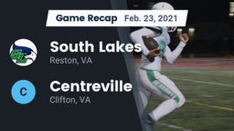 Recap: South Lakes  vs. Centreville  2021