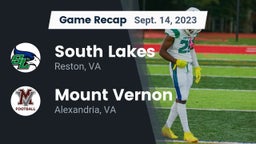 Recap: South Lakes  vs. Mount Vernon   2023