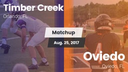 Matchup: Timber Creek High vs. Oviedo  2017