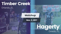 Matchup: Timber Creek High vs. Hagerty  2017
