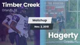 Matchup: Timber Creek High vs. Hagerty  2018