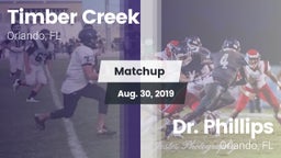 Matchup: Timber Creek High vs. Dr. Phillips  2019