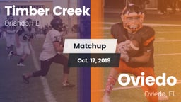 Matchup: Timber Creek High vs. Oviedo  2019