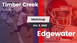 Matchup: Timber Creek High vs. Edgewater  2020