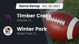 Recap: Timber Creek  vs. Winter Park  2021
