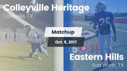 Matchup: Colleyville Heritage vs. Eastern Hills  2017