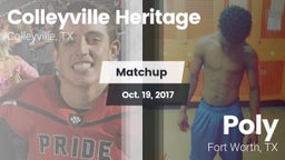 Matchup: Colleyville Heritage vs. Poly  2017