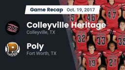 Recap: Colleyville Heritage  vs. Poly  2017
