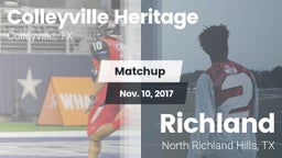 Matchup: Colleyville Heritage vs. Richland  2017
