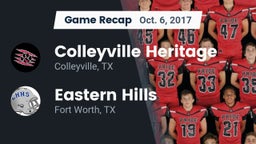 Recap: Colleyville Heritage  vs. Eastern Hills  2017