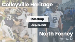 Matchup: Colleyville Heritage vs. North Forney  2018