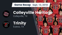 Recap: Colleyville Heritage  vs. Trinity  2018