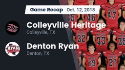 Recap: Colleyville Heritage  vs. Denton Ryan  2018