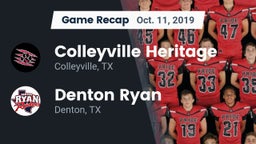 Recap: Colleyville Heritage  vs. Denton Ryan  2019