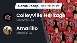 Recap: Colleyville Heritage  vs. Amarillo  2019