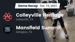 Recap: Colleyville Heritage  vs. Mansfield Summit  2021