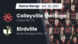 Recap: Colleyville Heritage  vs. Birdville  2021