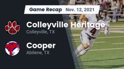 Recap: Colleyville Heritage  vs. Cooper  2021