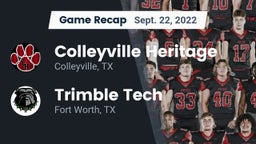 Recap: Colleyville Heritage  vs. Trimble Tech  2022