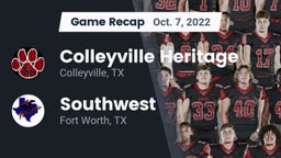 Recap: Colleyville Heritage  vs. Southwest  2022