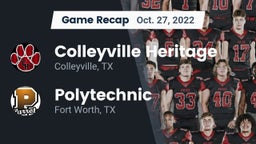 Recap: Colleyville Heritage  vs. Polytechnic  2022