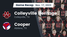 Recap: Colleyville Heritage  vs. Cooper  2023