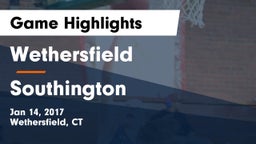 Wethersfield  vs Southington  Game Highlights - Jan 14, 2017