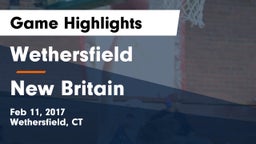 Wethersfield  vs New Britain  Game Highlights - Feb 11, 2017