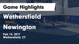 Wethersfield  vs Newington  Game Highlights - Feb 14, 2017