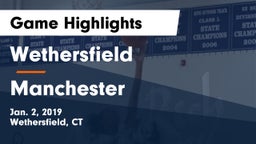 Wethersfield  vs Manchester  Game Highlights - Jan. 2, 2019