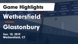 Wethersfield  vs Glastonbury  Game Highlights - Jan. 10, 2019