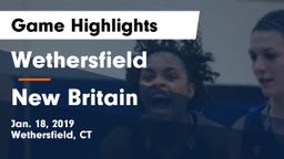 Wethersfield  vs New Britain  Game Highlights - Jan. 18, 2019