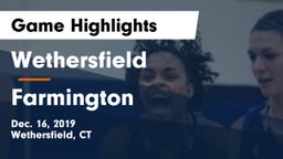 Wethersfield  vs Farmington  Game Highlights - Dec. 16, 2019