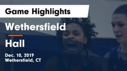 Wethersfield  vs Hall  Game Highlights - Dec. 10, 2019