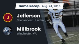 Recap: Jefferson  vs. Millbrook  2018