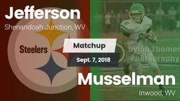 Matchup: Jefferson High vs. Musselman  2018