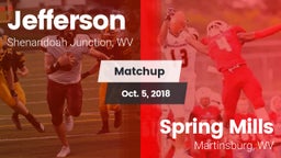 Matchup: Jefferson High vs. Spring Mills  2018