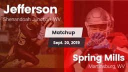Matchup: Jefferson High vs. Spring Mills  2019