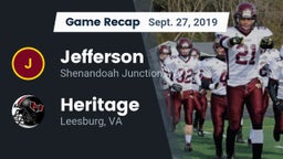 Recap: Jefferson  vs. Heritage  2019