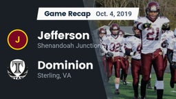 Recap: Jefferson  vs. Dominion  2019