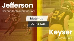 Matchup: Jefferson High vs. Keyser  2020