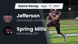 Recap: Jefferson  vs. Spring Mills  2021