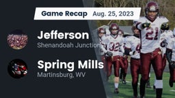 Recap: Jefferson  vs. Spring Mills  2023