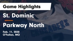 St. Dominic  vs Parkway North  Game Highlights - Feb. 11, 2020