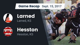 Recap: Larned  vs. Hesston  2017