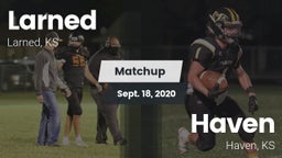 Matchup: Larned  vs. Haven  2020